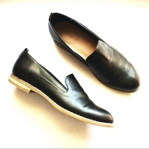 Indigo Road Black Hestley slip on loafers